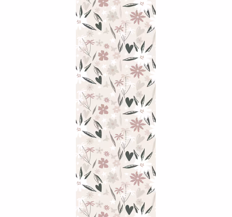 Papier peint floral botanique - TenStickers