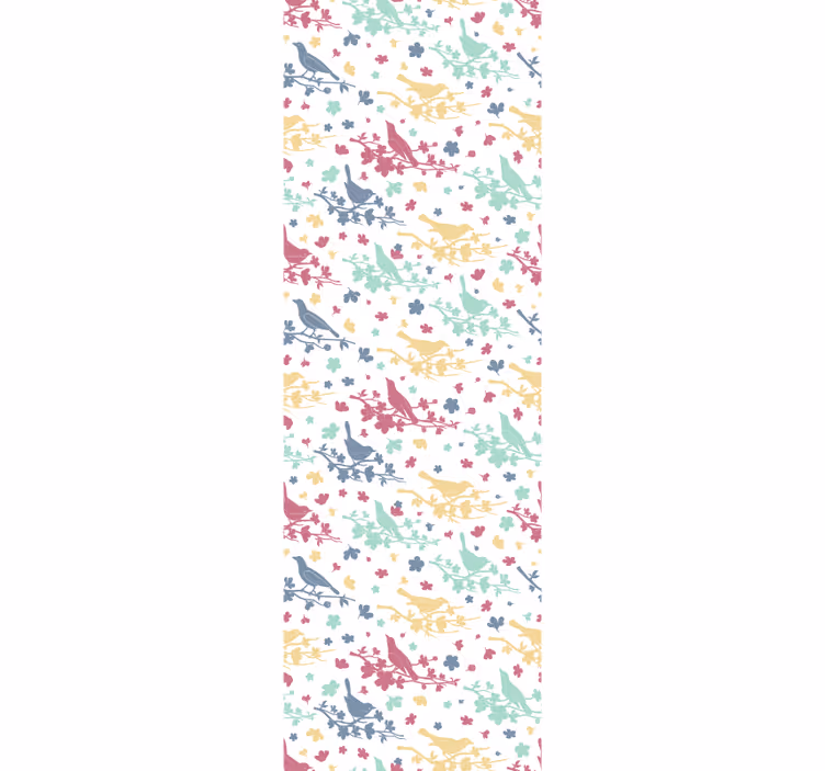 Papier peint oiseaux motif d'oiseau - TenStickers