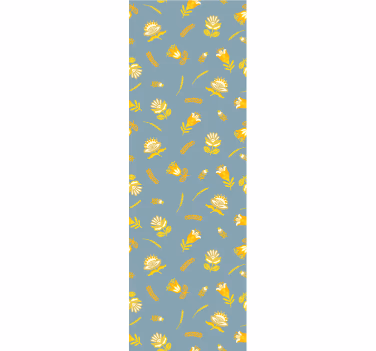 Papier peint floral Émerveillement floral - TenStickers