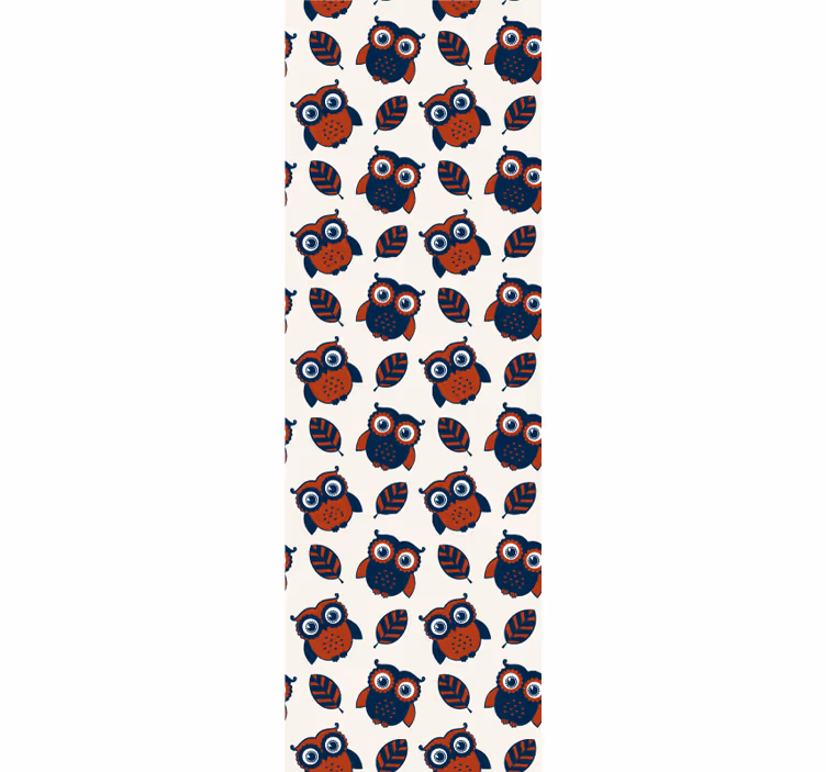 Papier peint animaux conception de modèle de hibou - TenStickers