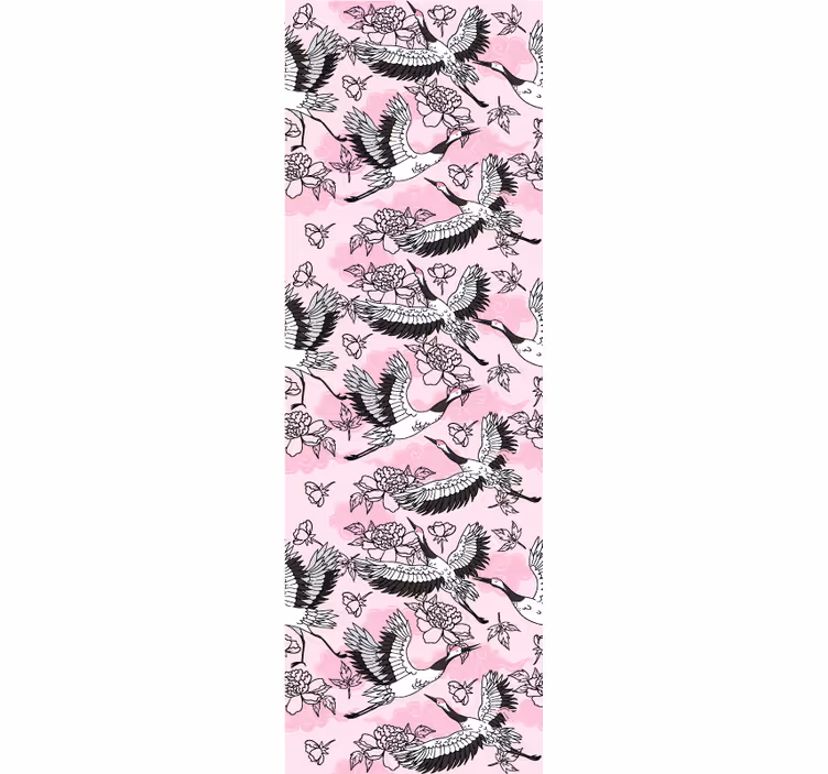 Papier peint animaux modèle de vol du papillon - TenStickers