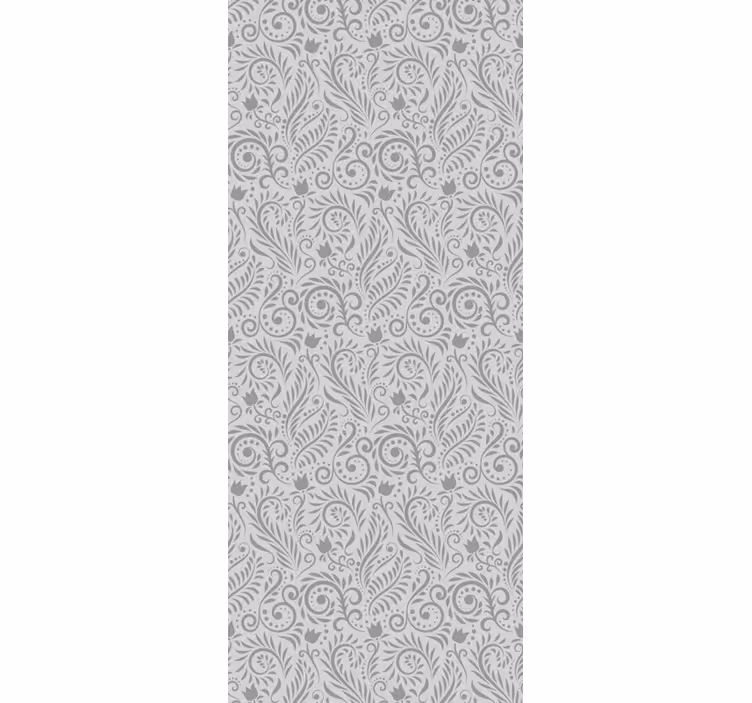 Papier peint ornemental cachemire complexe - TenStickers