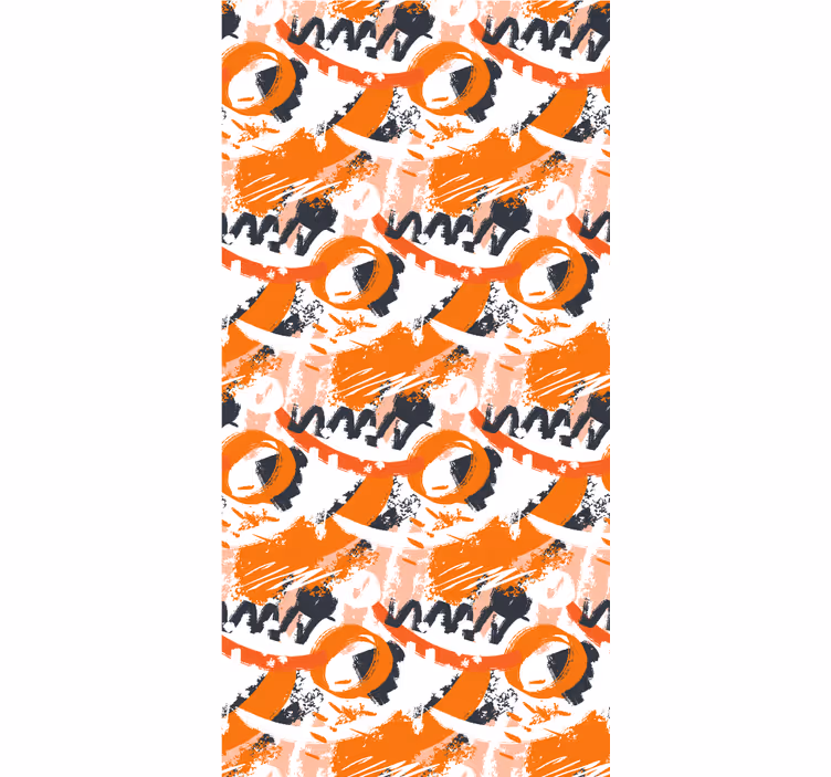 Papier peint ville motifs abstraits urbains - TenStickers
