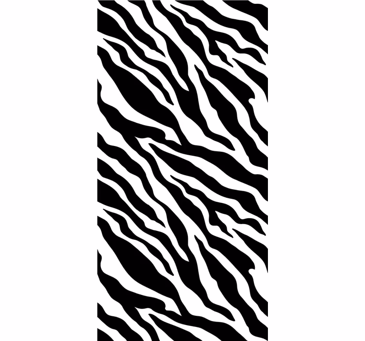 Papier zèbre motif rayures zèbres - TenStickers