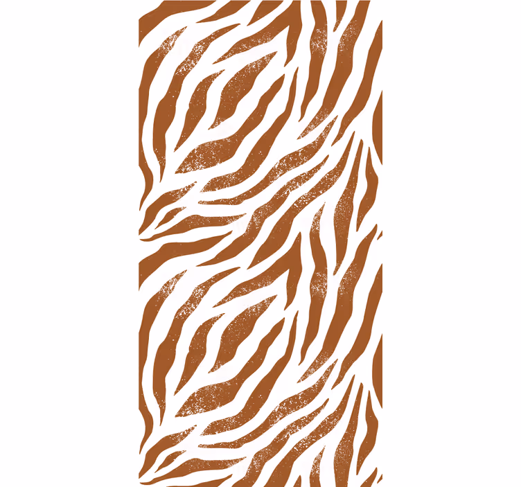 Papier zèbre imprimé animal frappant - TenStickers