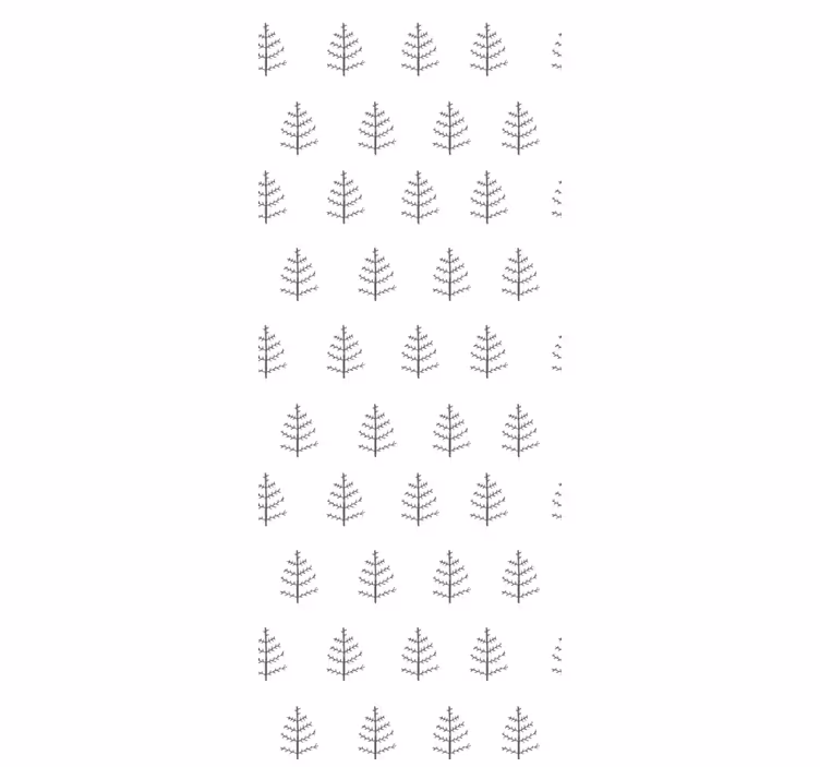 Papier peint feuillage botanique simpliste - TenStickers