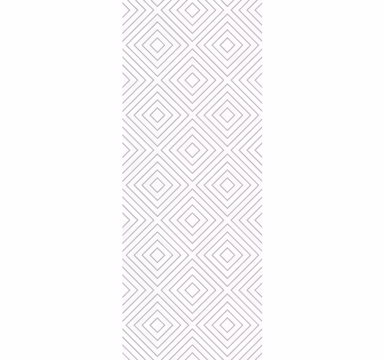 Papier peint formes géométriques diamantées - TenStickers