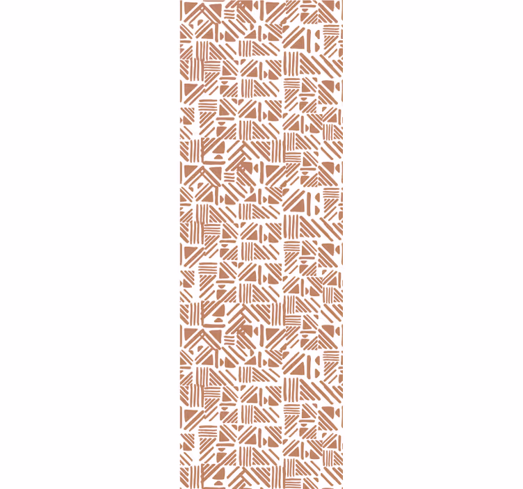 Papier peint formes géométriques motifs abstraits - TenStickers