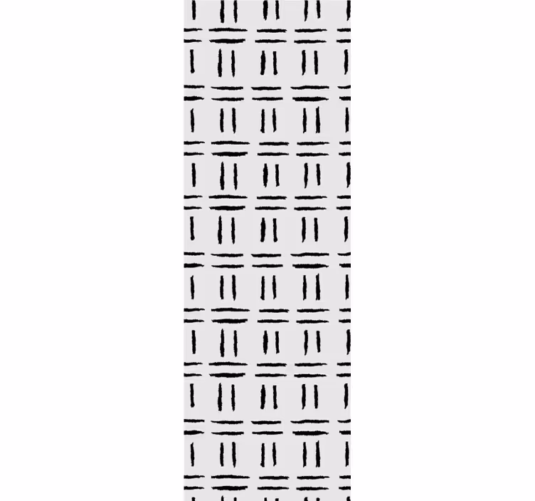 Papier peint scandinave configuration de ligne géométrique - TenStickers