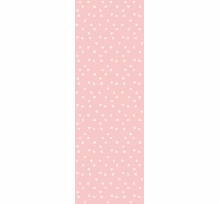 Papier peint cercles motif à pois doux - TenStickers