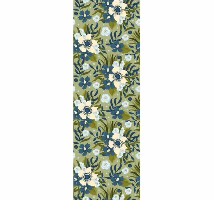 Papier peint floral sérénité florale - TenStickers