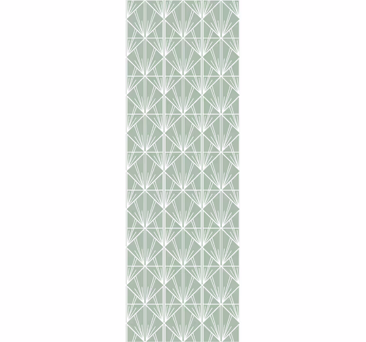 Papier peint formes géometriques inspiration art déco - TenStickers