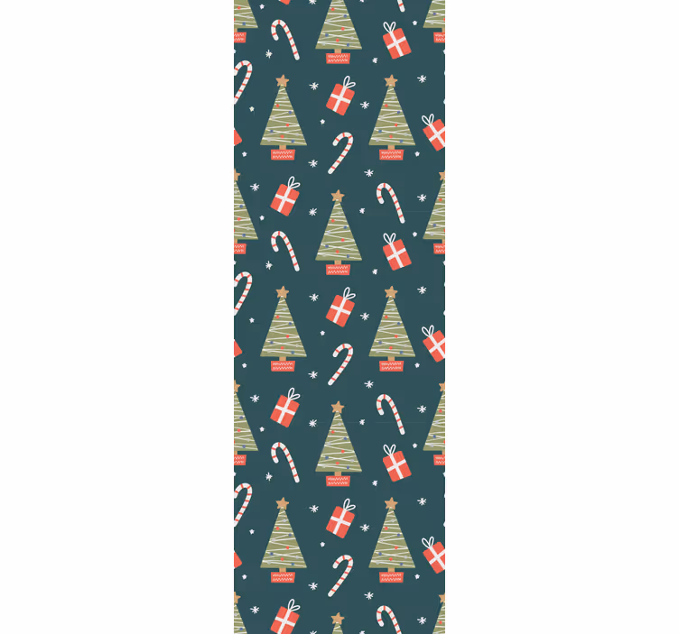 Papier peint de Noël décor de fête - TenStickers