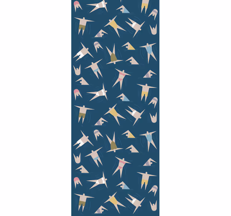 Papier peint animaux modèle d'oiseaux volants - TenStickers