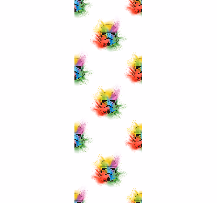 Papier peint art illustration de coléoptère coloré - TenStickers