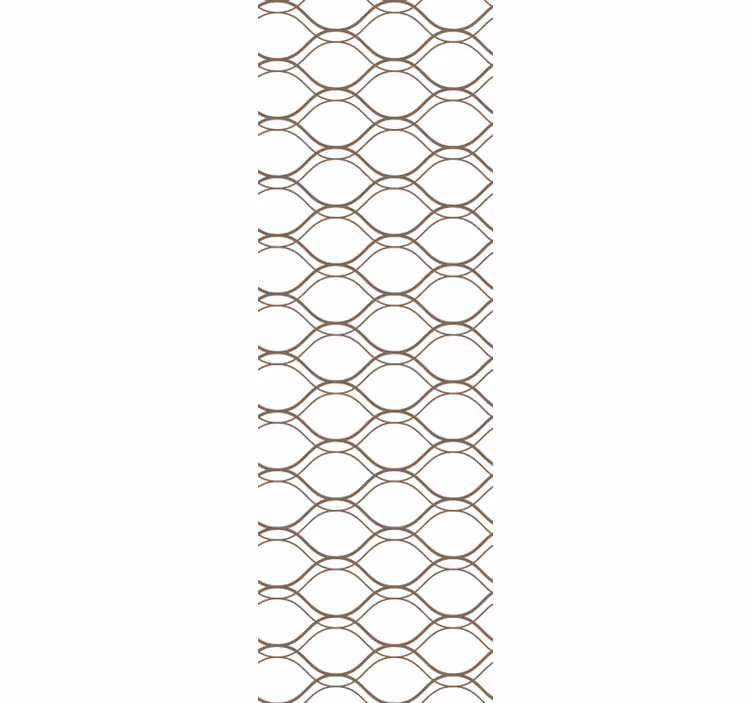 Papier peint ligne horizontale conception à motifs élégants - TenStickers