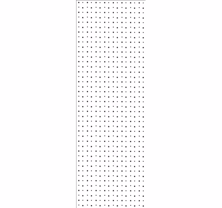 Papier peint cercles motif à pois - TenStickers