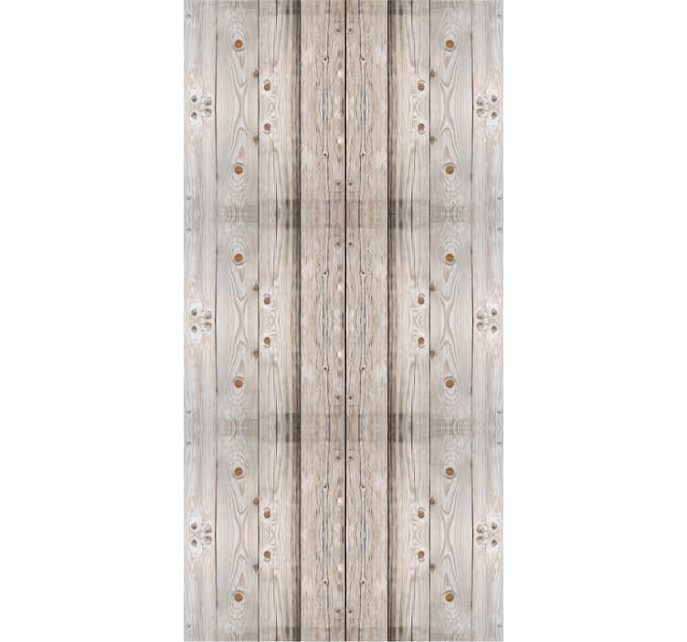 Papier peint bois simulation de planche rustique - TenStickers