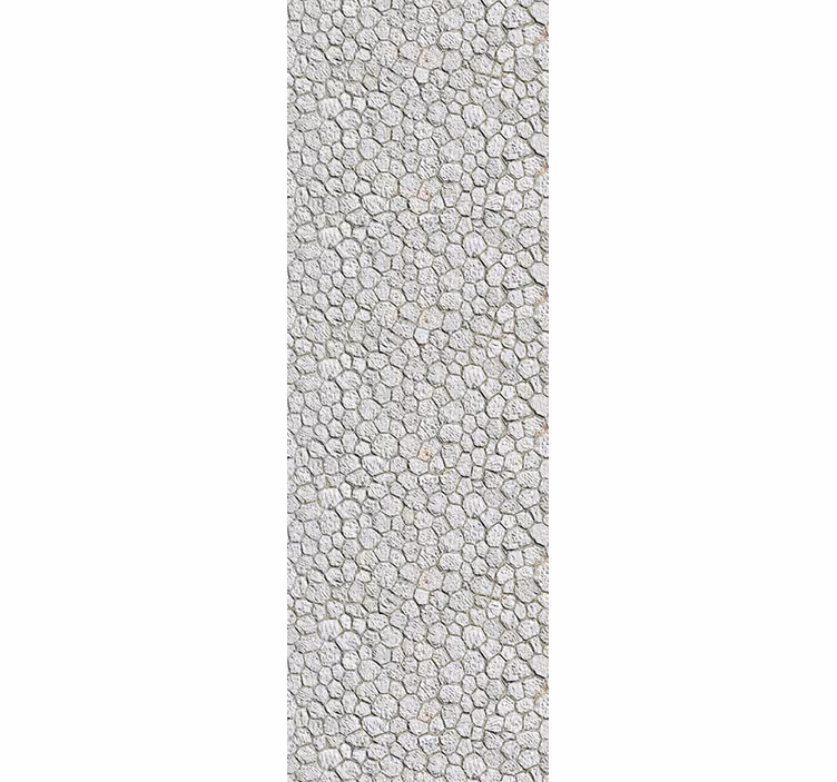 Papier peint motif mosaïque de galets - TenStickers