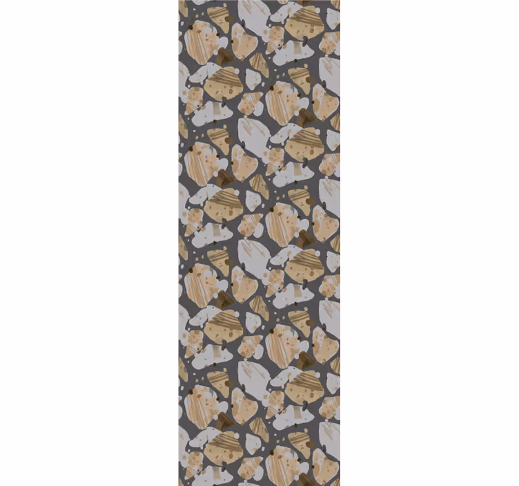 Papier peint texture grand motif terrazzo - TenStickers