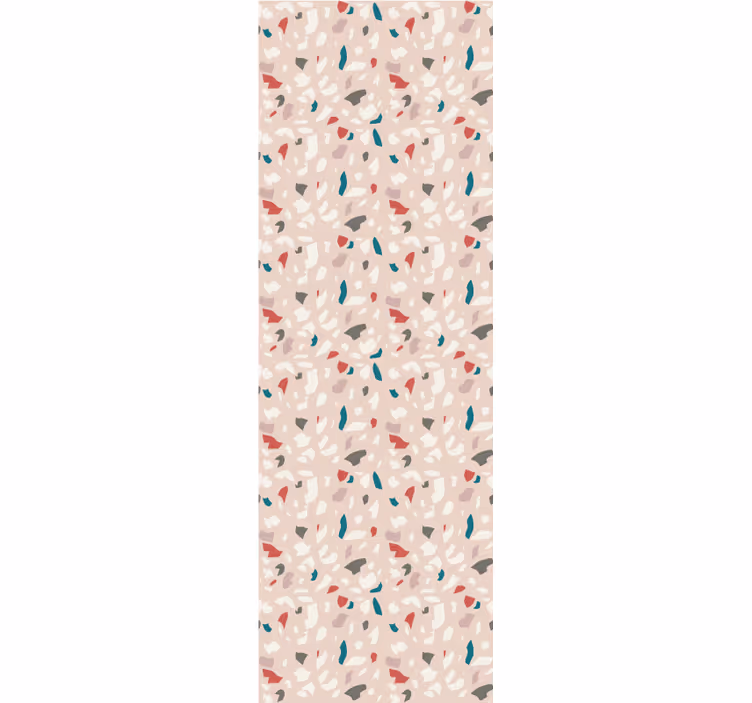 Papier peint texture terrazzo beige abstrait - TenStickers