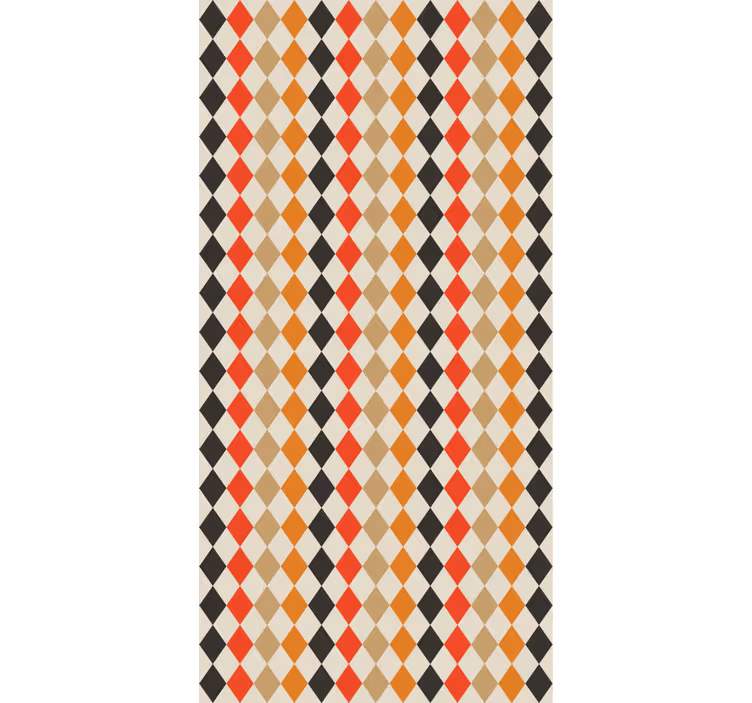 Papier peint chambre adulte motif de diamant coloré - TenStickers
