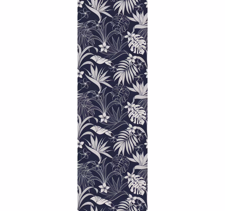 Papier peint floral Éveil floral tropical - TenStickers