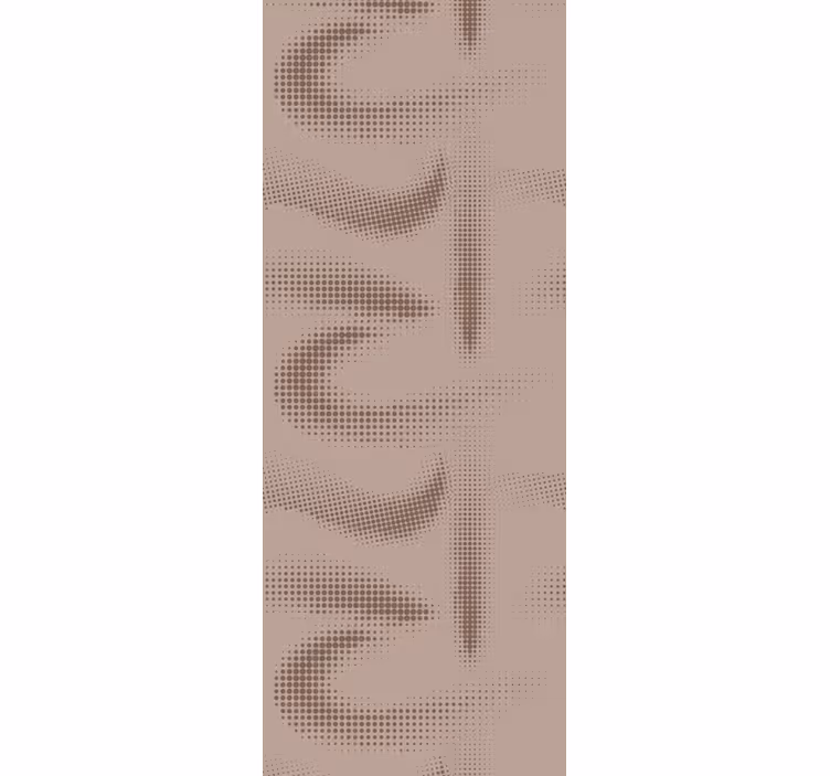 Papier peint texture vagues à motifs effet sable - TenStickers