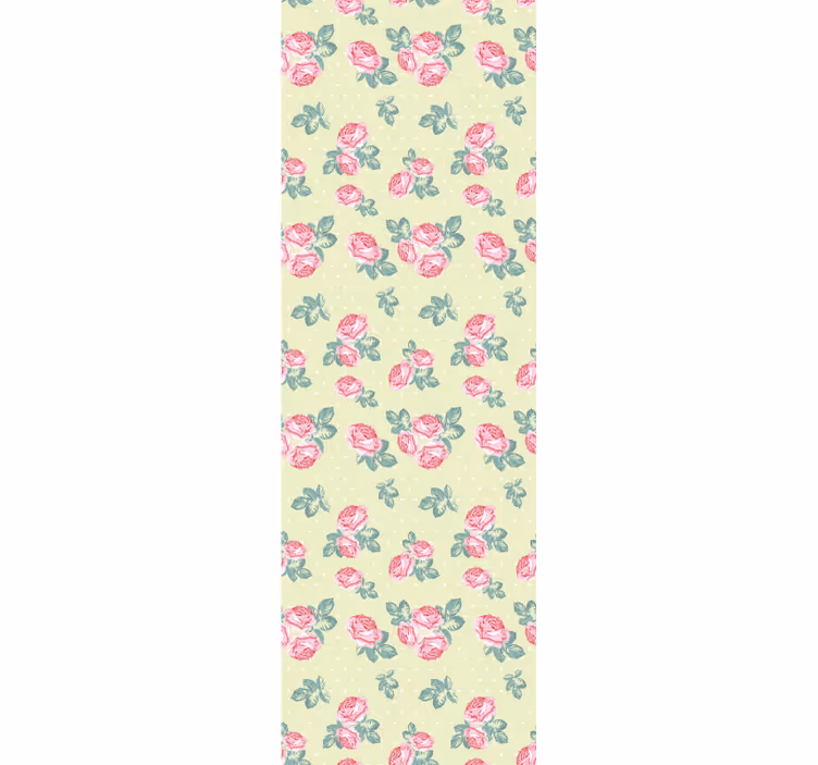 Papier peint floral design floral classique - TenStickers