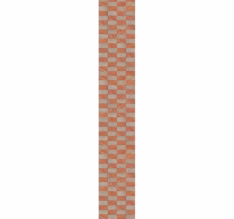 Papier peint cuisine carreaux géométriques beiges - TenStickers