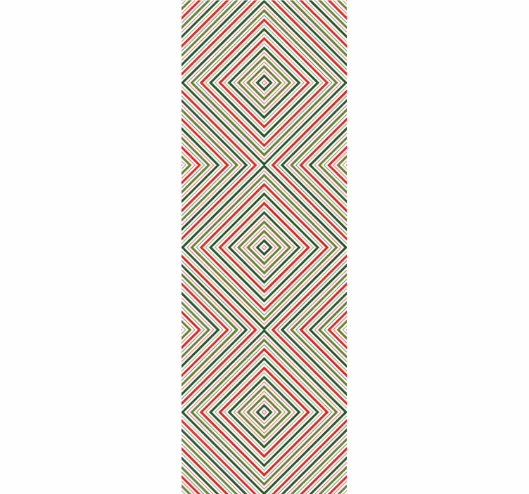 Papier peint de noël carrés festifs - TenStickers