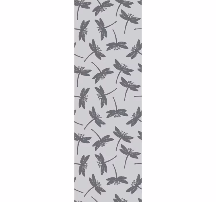 Papier peint animaux motif libellule - TenStickers