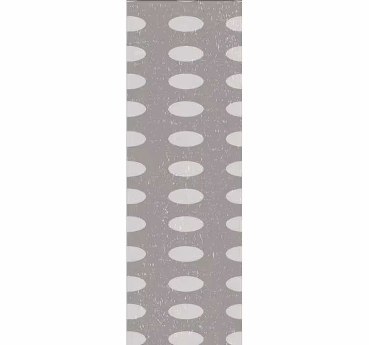 Papier peint cercles formes ovales classiques - TenStickers