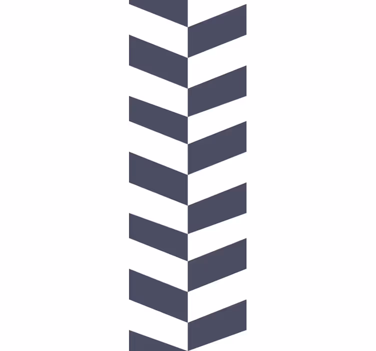 Papier peint formes géométriques flèches chevrons - TenStickers