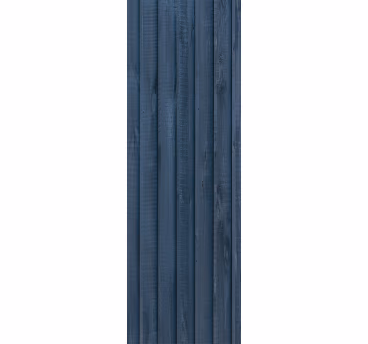 Papier peint bois panneaux bleus texturés - TenStickers