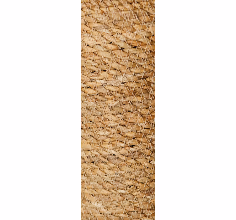 Papier peint texture bois sculpté - TenStickers