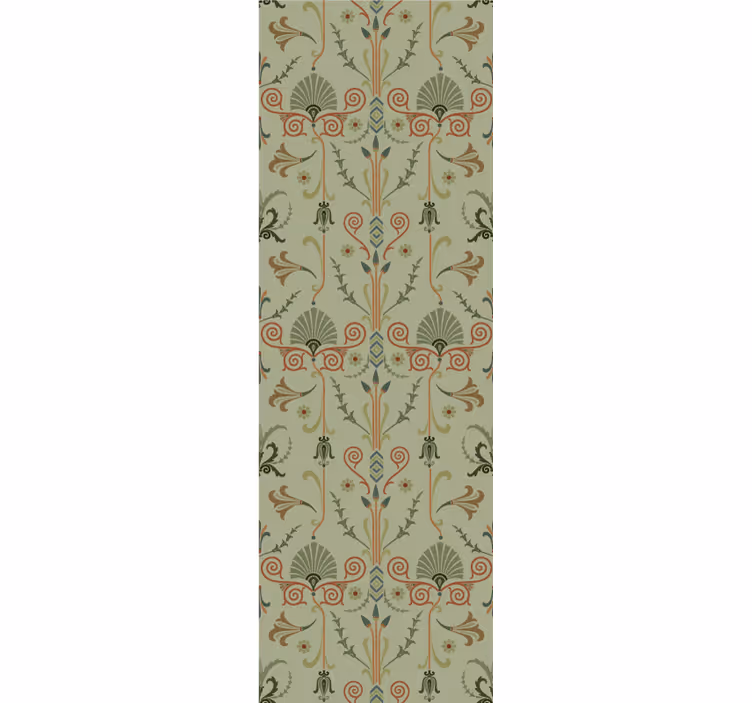 Papier peint salon décor de vigne verte - TenStickers