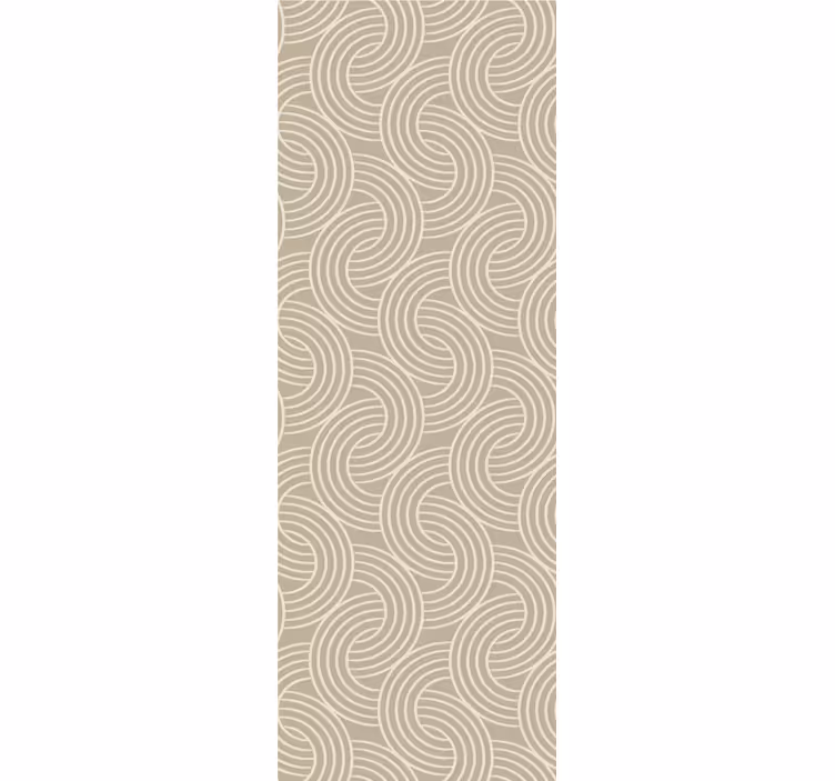 Papier peint bureau motifs courbes élégants - TenStickers