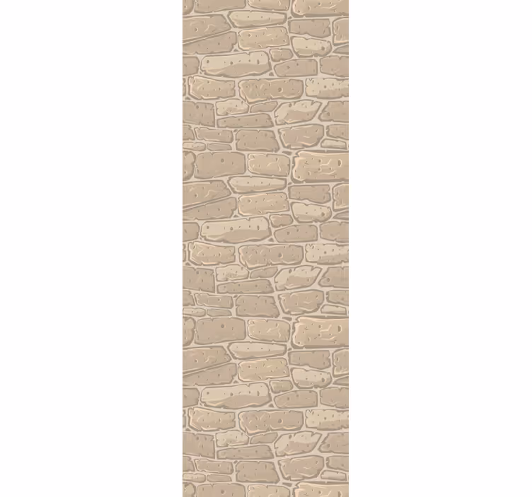 Papier peint pierre motif naturel organisé - TenStickers