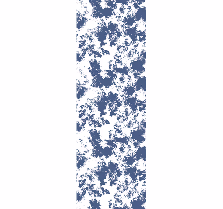 Papier peint motif abstrait bleu - TenStickers