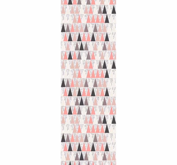 Papier peint modèle triangles nordiques - TenStickers
