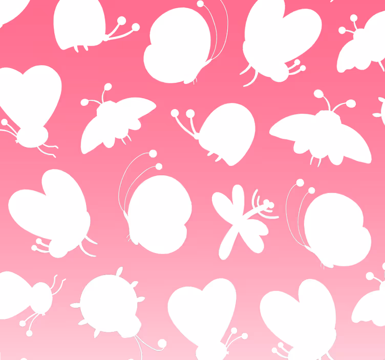 Papier peint papillons motif papillon - TenStickers