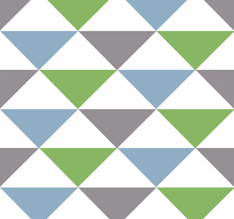 Papier peint bureau triangles pastel colorés - TenStickers