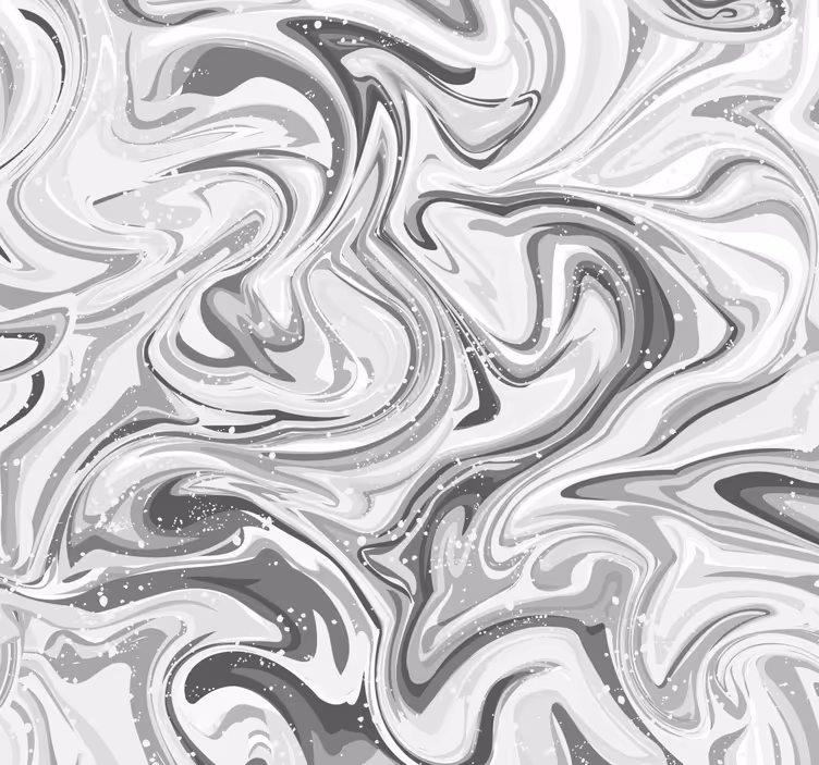 Papier peint effet marbre tourbillons gris - TenStickers