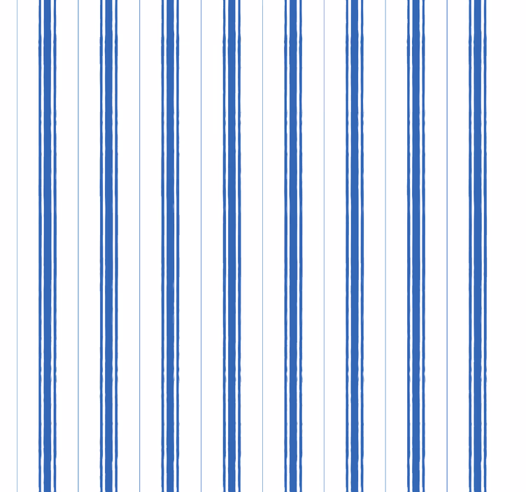 Papier peint ligne verticale nuances de bleu - TenStickers