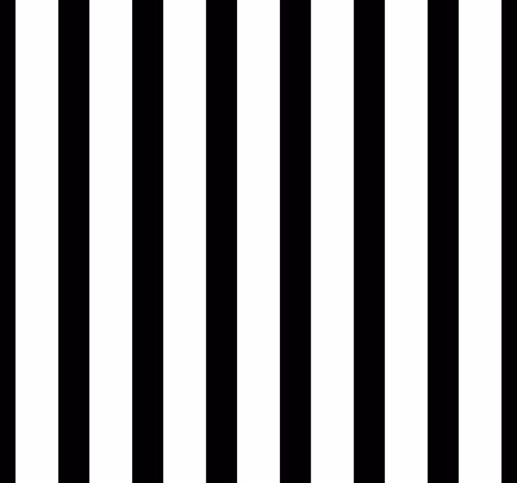 Papier peint lignes verticales noir et blanc  - TenStickers