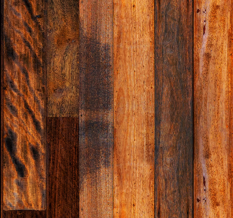 Papier peint bois ancien effet texture naturelle - TenStickers