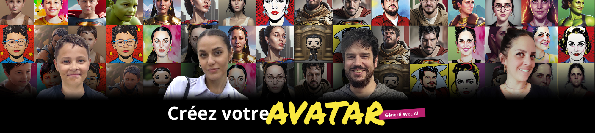 Créez votre avatar