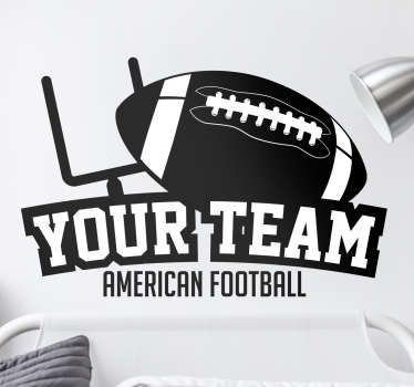 Sticker american football