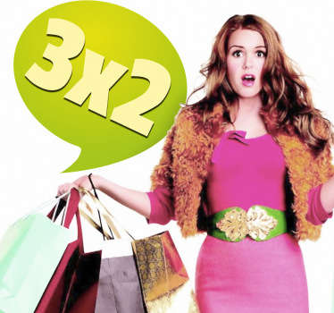 Sticker bulle promotion